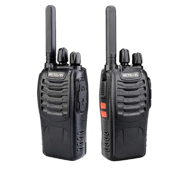 Рации Retevis R22777, черные, 2 шт фото 1
