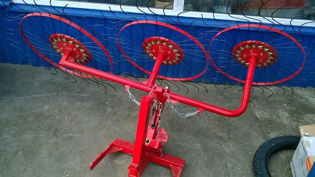 Ворошилка колесно-пальцевая ВМ-3 для мотоблока фото 2