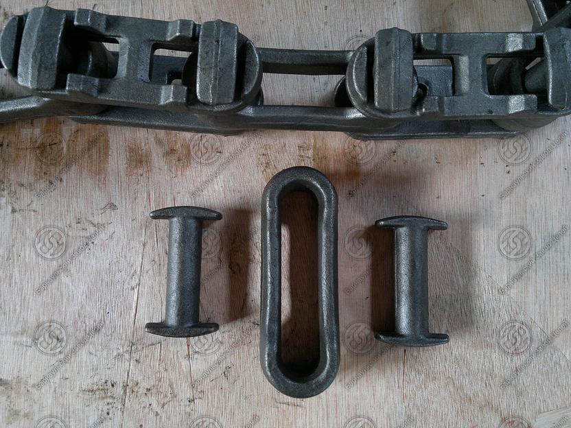 Цепь тяговая разборная Р1-100-160 с вращающимися валиками по ГОСТ 589-85 фото 2