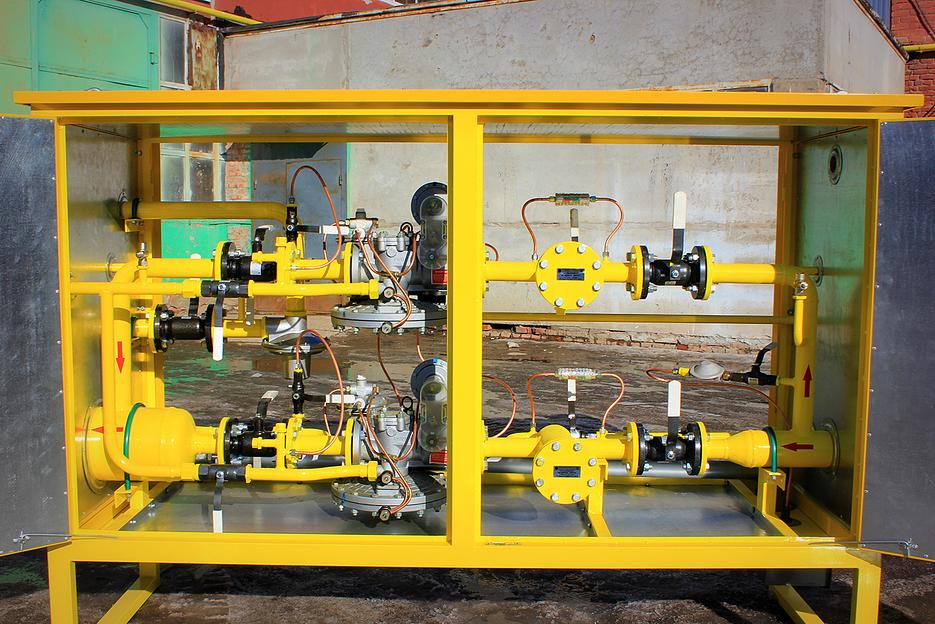 Газорегуляторный пункт шкафной ГРПШ-100 (ГРПШ-100/2) фото 3