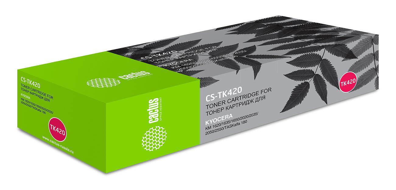 Картридж лазерный Cactus CS-TK420 черный (15000стр.) для Kyocera Mita KM 2550/ KM 2550S фото 1