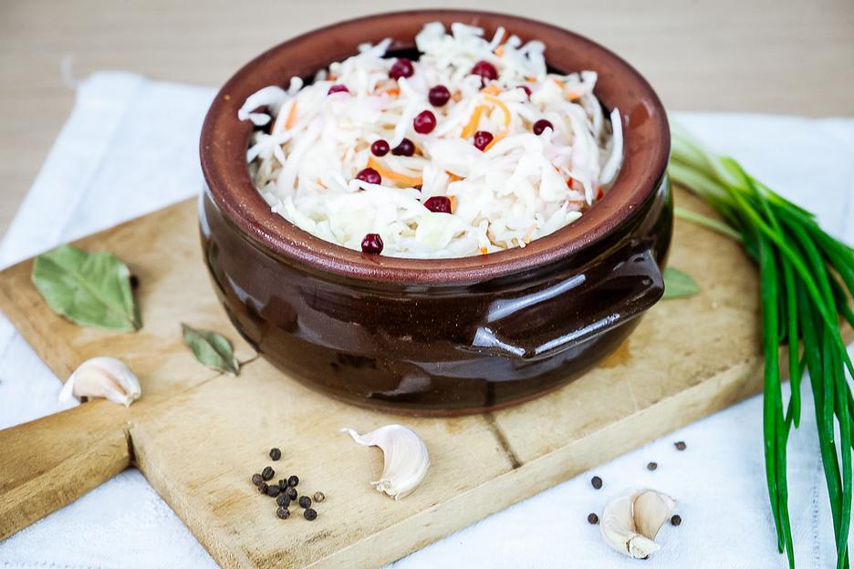 Капуста квашеная с клюквой ОПТ фото 2