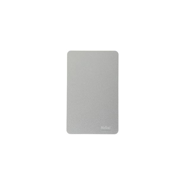 Внешний диск HDD NETAC K330, 1ТБ, серебристый [nt05k330n-001t-30sl] фото 1