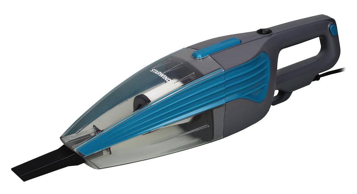 Пылесос ручной Starwind SCH1250 1000Вт бирюзовый/серый фото 6