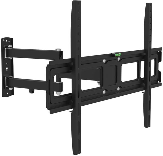 Кронштейн для телевизора Hyundai GL-N4 черный 32"-75" макс.40кг настенный поворотно-выдвижной и наклонный фото 1