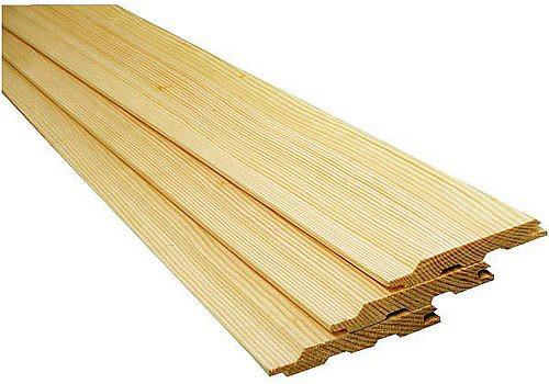 Вагонка сосна В 12,5х85х4000/6000 опт фото 1