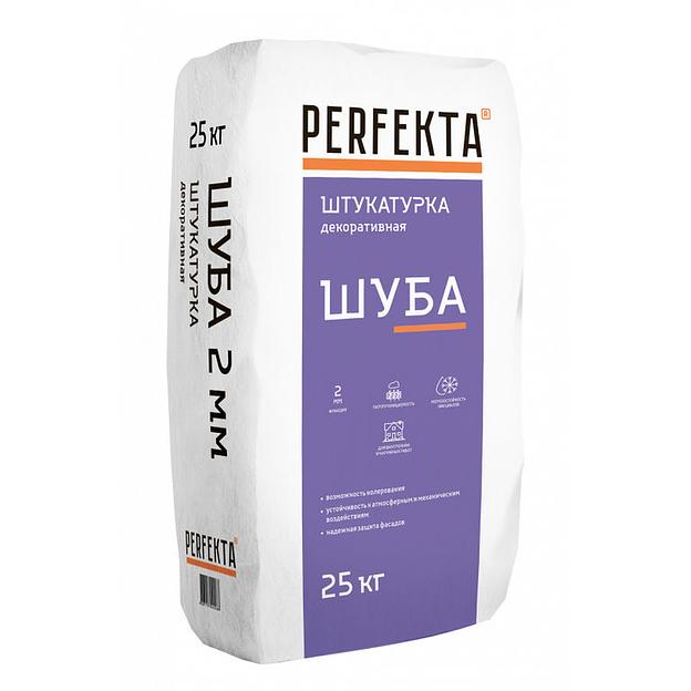 Штукатурка декоративная Perfekta Шуба 2мм 25кг фото 1