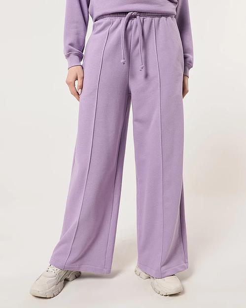 Брюки-трубы женские сиреневые № 13 фото 2