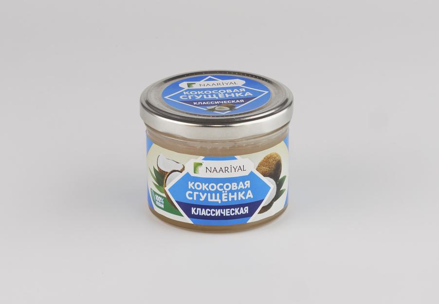 Кокосовая сгущенка классическая, с сахаром, 220 г опт фото 1