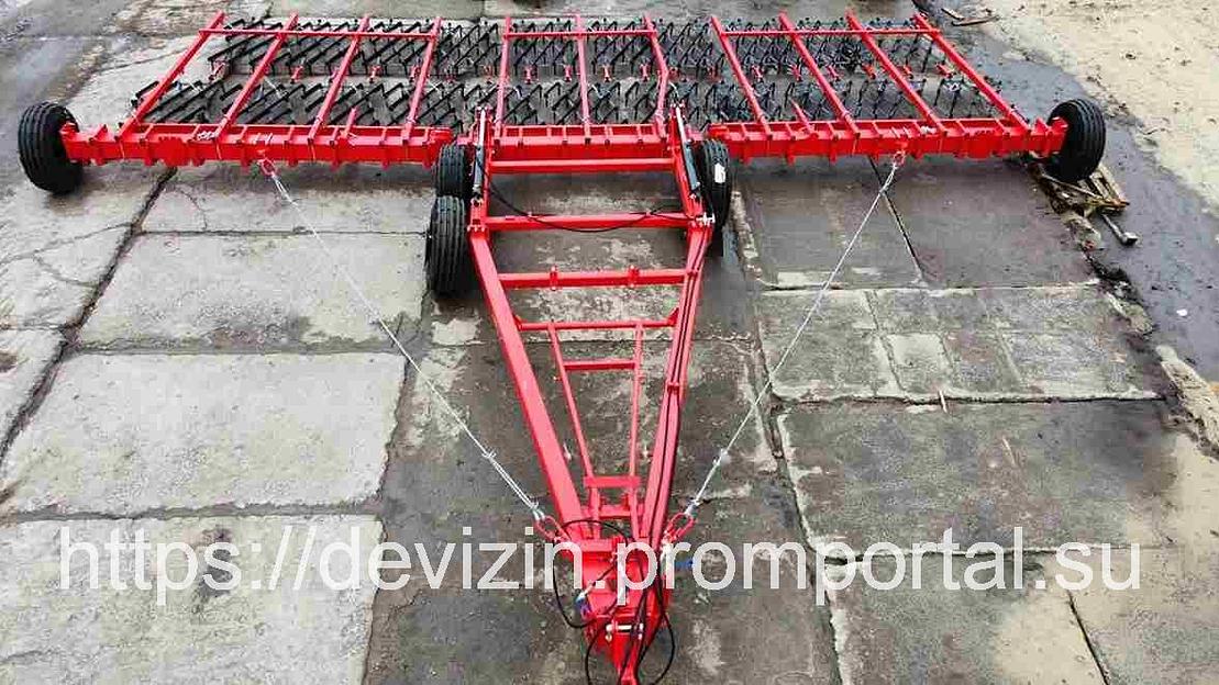 Борона зубовая односледная БЗУ-12 фото 6