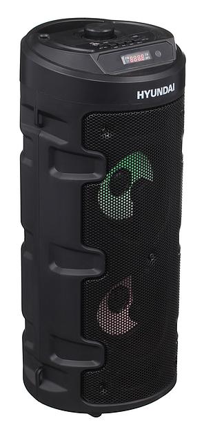 Минисистема Hyundai H-MC160 черный 50Вт/FM/USB/BT/SD/MMC фото 3