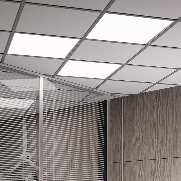 Светильник светодиодный универсальный LED ДВО 36 Вт 3150 Лм 6500К 595х595х19 мм IP20 матовый Офис Gauss Gauss 842123340 фото 6