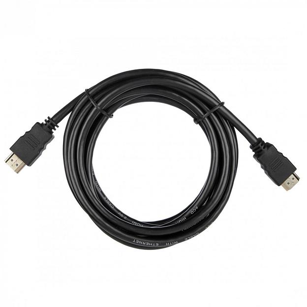 Кабель ACD Кабель ACD-DHHM2-30B |ACD-DHHM2-30B| HDMI 2.0, Golden Plated,19m/19m, Черный, 3м (742255) фото 1