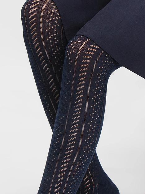 Колготки для девочки Соль&Перец тёмно-синий, арт.SP127 ОПТ фото 2