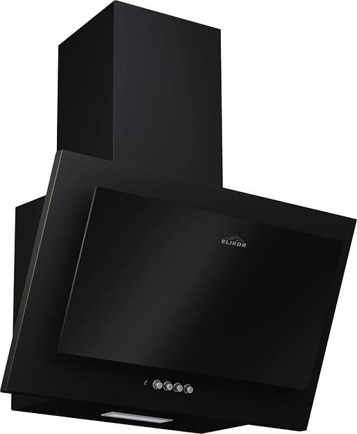 Вытяжка встраиваемая Elikor Коралл 50П-430-КЗД черный/стекло черное управление: кнопочное (1 мотор) фото 1