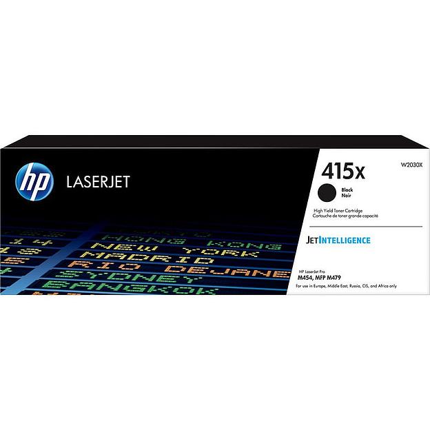 Картридж лазерный HP 415X W2030X черный (7500стр.) для HP LJ M454/MFP M479 фото 1