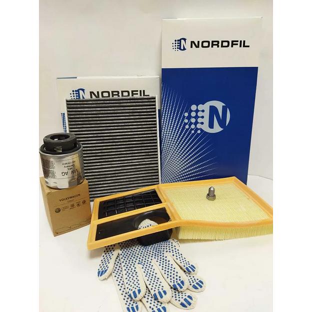 Комплект фильтров для Skoda Rapid 1.6 л после 2012 г. фото 1