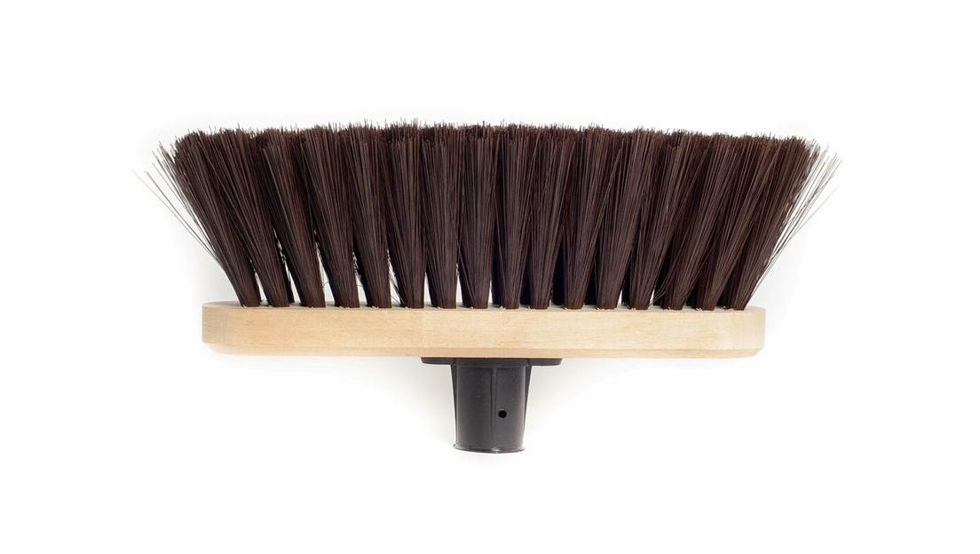 Щётка для подметания четырёхрядная, овальная, со втулкой, Опт фото 4