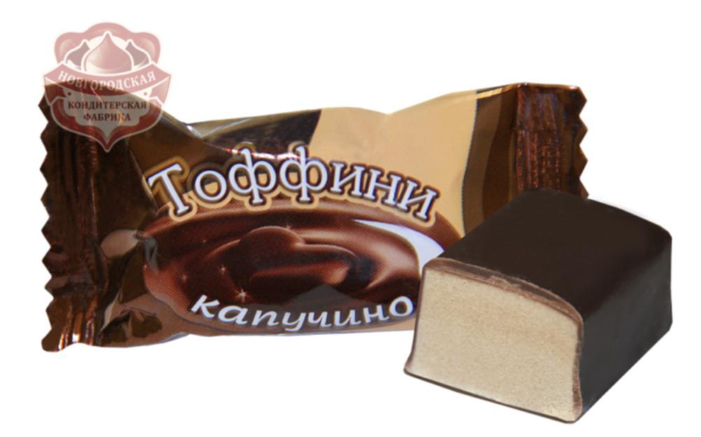 Конфеты «Тоффини» со вкусом капучино фото 1