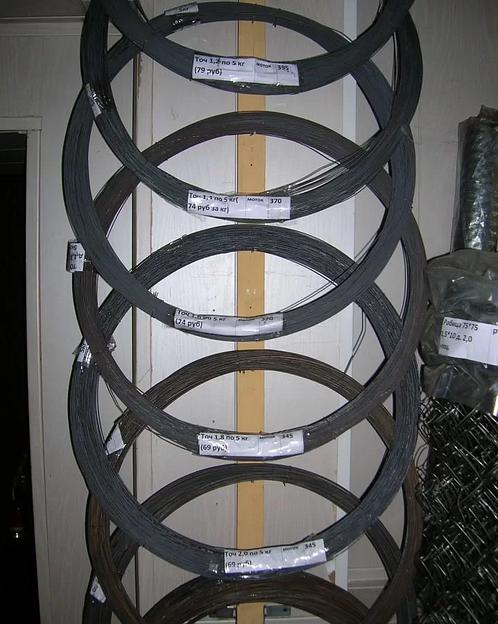 Проволока вязальная Ф от 1.2-6.0 мм мотки по 5-10 кг опт фото 2