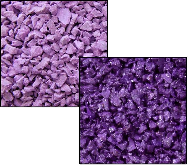 Резиновая крошка EPDM 2-4 мм фиолетовая ОПТ фото 4