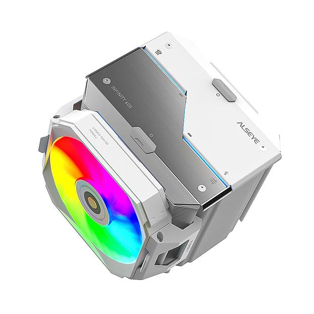 CPU COOLER i600-W, Two fans version
Product size?144*121*159mm
TDP?270W
Soldering technology CD texture
Application:
Intel?LGA115X?1200?1700?1366?2011
AMD?AM4 фото 2