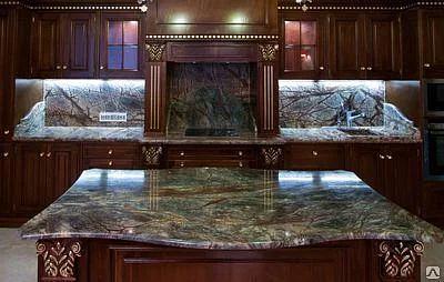 Изготовление барных и ресепшн стоек, столешниц из камня фото 5