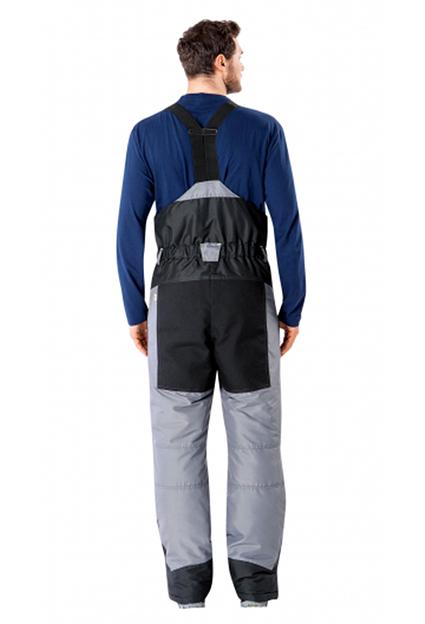 Полукомбинезон УРАН утеплённый, серо-чёрный фото 6