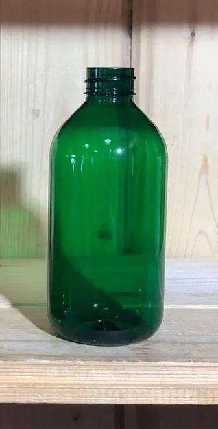 Бутылка зелёная ПЭТ 300 мл, горло 28 DIN фото 1