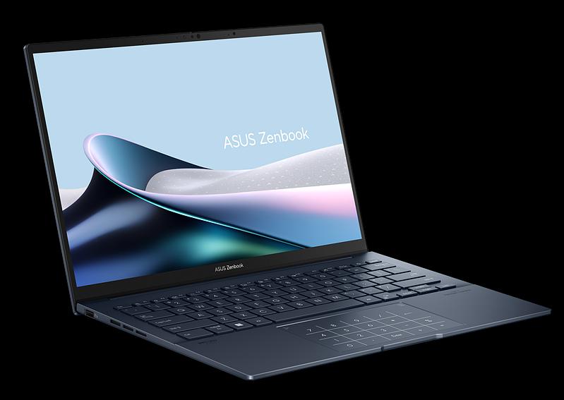 Ноутбук ASUS Zenbook 14 OLED UX3405MA-QD489 Core Ultra 5 125H/16b LPDDR4X/1TB SSD/14" OLED WUXGA(1920 x 1200)/WiFi6E/No OS/1.22Kg/Ponder Blue/RU_EN_KEYBOARD (90NB11R1-M00ST0) фото 1