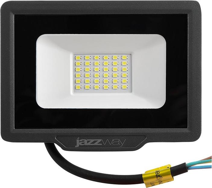 Прожектор уличный Jazzway PFL-C3 5023567 светодиодный 30Вт корп.алюм.черный фото 2