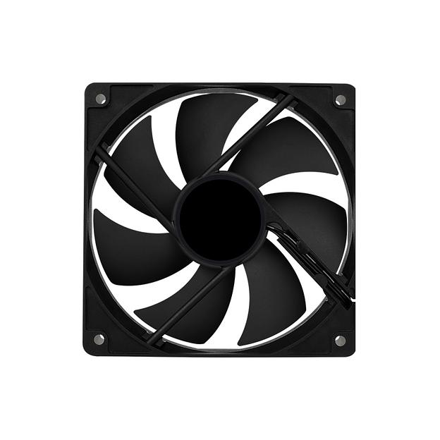 Кулер для компьютерного корпуса AeroCool FORCE 12 Black Molex + 3P фото 2