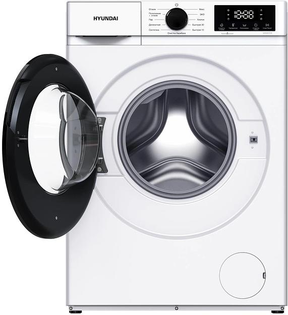 Стиральная машина Hyundai WME8212 класс: A загр.фронтальная макс.:8кг белый инвертер фото 1