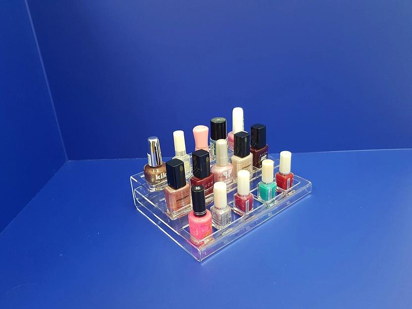 Горка для лака для ногтей 3 яруса 15 лаков фото 3