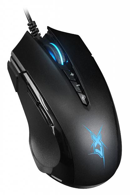 Мышь A4Tech X89 черный оптическая (2400dpi) USB (8but) фото 4