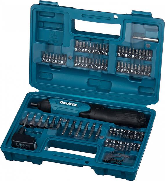 Отвертка аккум. Makita DF001DW аккум. патрон:шестигранник 6.35 мм (1/4) (кейс в комплекте) фото 4