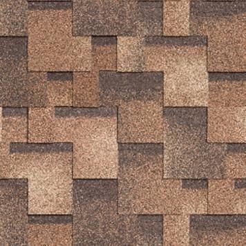 Мягкая черепица Shinglas Классик РУМБА однослойная Арахис (сандал) фото 1