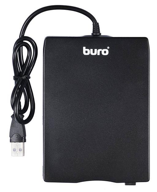 Дисковод USB 3.5" Buro BUM-USB FDD 1.44Mb внешний черный фото 5