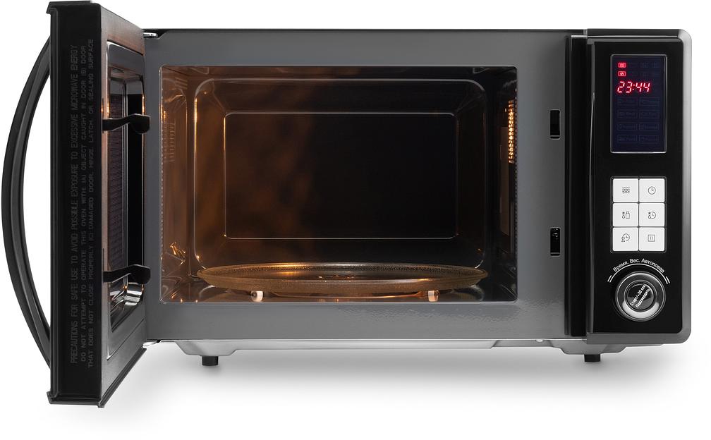 Микроволновая Печь Hyundai HYM-D3009 23л. 800Вт нержавеющая сталь фото 4