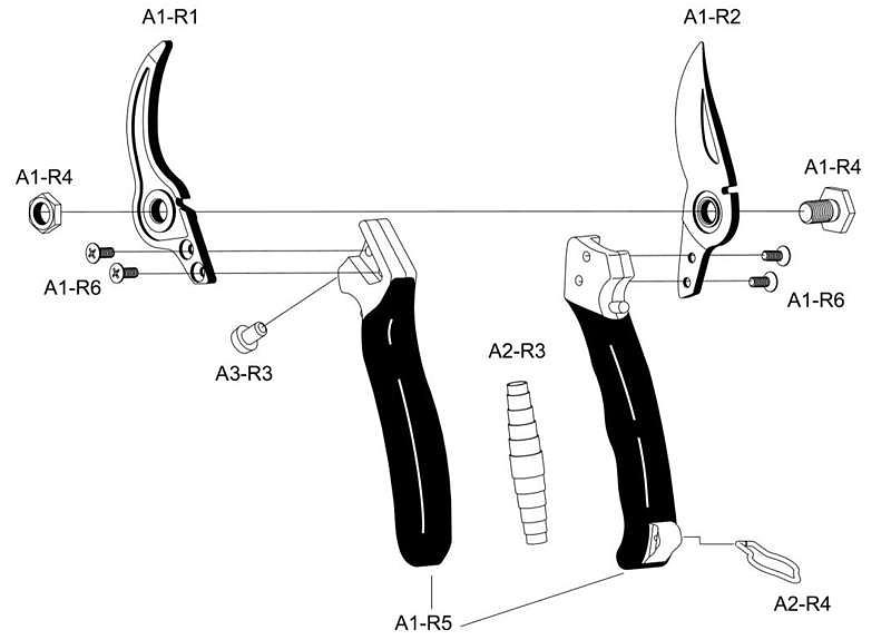 Классический секатор А1 (VESCO) фото 3
