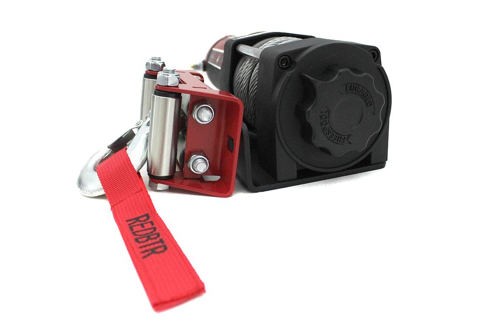 Лебедка для квадроцикла 12В 3000 lbs стальная ОПТ фото 3