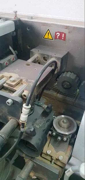 Кромкооблицовочный станок Brandt «Optimat KD 56» пятиоперационный фото 5