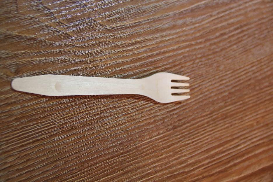 Вилка одноразовая 165 мм ОПТ фото 6