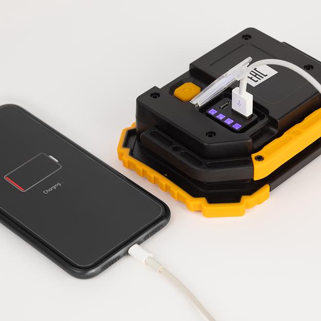 ЭРА Б0054038 Светодиодный фонарь Рабочие Практик PA-802 прожектор аккумуляторный 15Вт, COB, 6 режимов фото 7