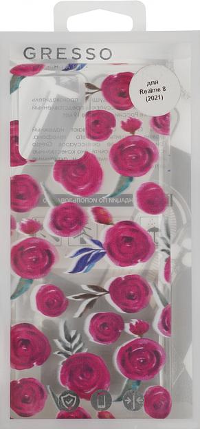 Чехол (клип-кейс) Gresso для Realme 8 Air прозрачный/рисунок (GR17AAAE9413) фото 8