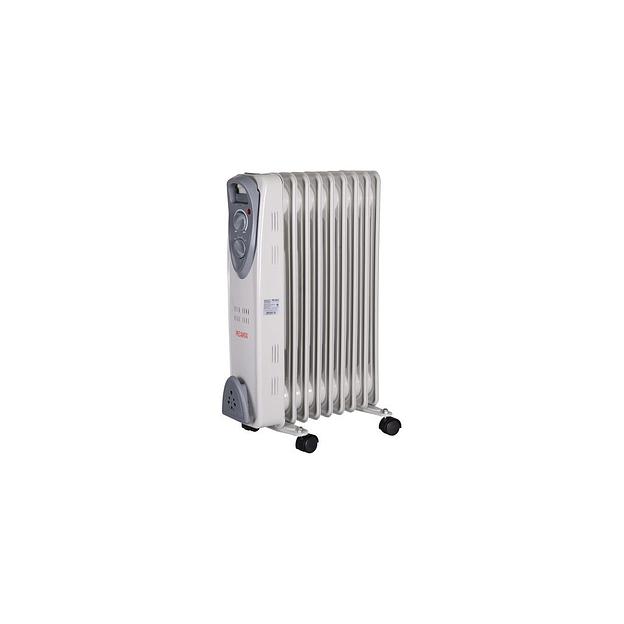Масляный радиатор Ресанта ОМ-9А, с терморегулятором, 2000Вт, 9 секций, 3 режима, белый [67/3/16] фото 1