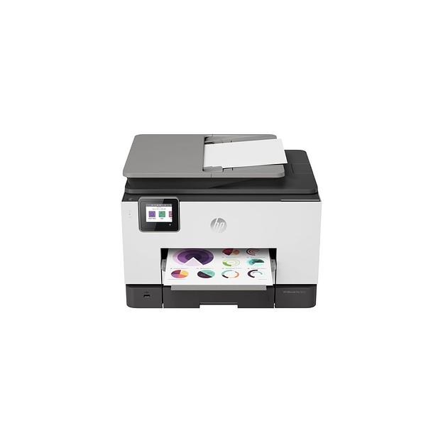МФУ струйный HP Officejet Pro 9023 AiO цветная печать, A4, цвет белый [1mr70b] фото 1