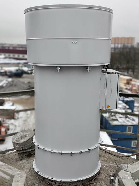 Силосный картриджный фильтр с импульсной продувкой SFB фото 3