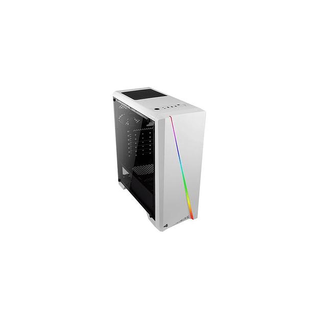 Корпус ATX Aerocool Cylon, Midi-Tower, без БП, белый [cylon wh] фото 1