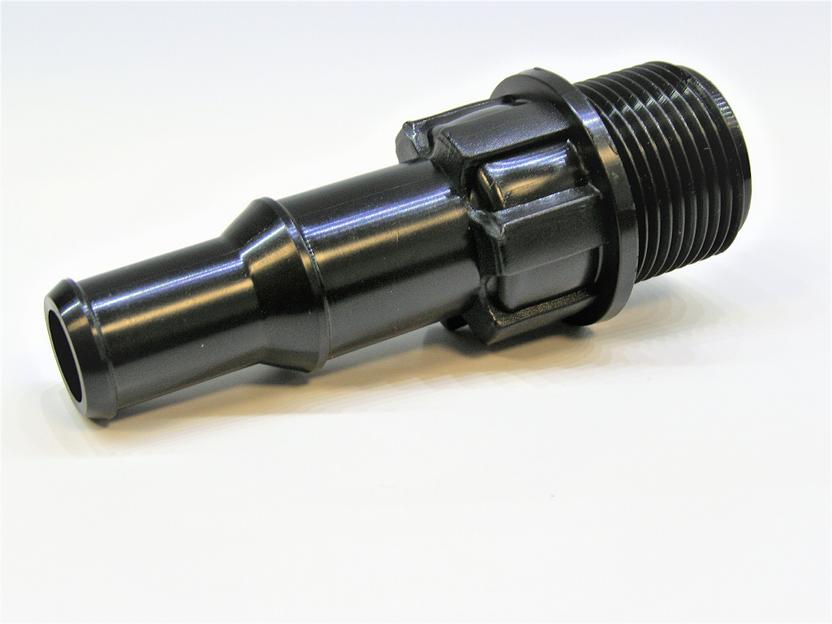Штуцер с наружной резьбой 1 для перехода на шланг 20 или 25 мм фото 1